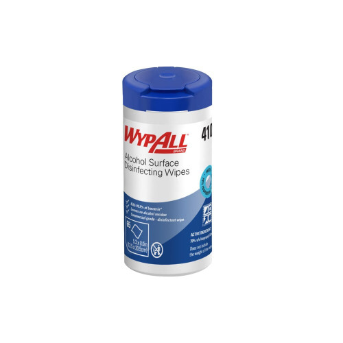 Wypall Alcohol Surface Disinfecting Wipes 12/Ctn