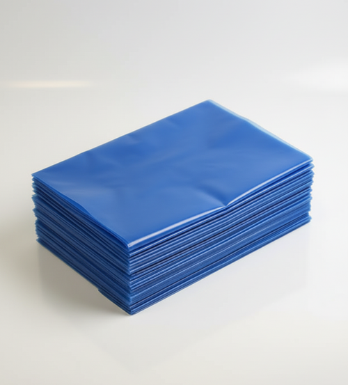 Poly Bag Foodgrade 100mu -Blue 450x600mm - 500/Ctn
