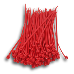 Cable Tie Red 203x4.6mm 1000pk