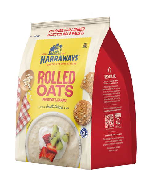 Harraways Rolled Oats Inner Bag 800g