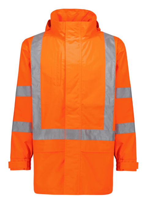 Mens TTMC-W23 Hi Vis X Back Ultralite Waterproof Jacket