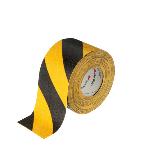 3M 613 Safety Walk Black/Yellow 50mmx18.2m 2/Ctn