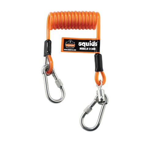 Ergodyne 3130M Coiled Cable Tool Lanyard 2.26kg