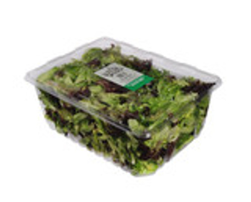 1kg Unprinted Salad Container 288x386x123mm 100/Ctn V2