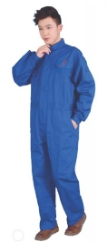 Long Sleeve Overall Blue LIC Logo