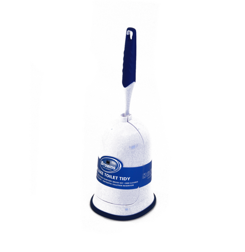 Fully Enclosed Rim Cleaner Toilet Tidy Set