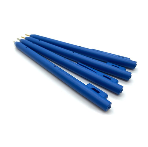 Detectable Eco Pen Brass Nib Blue Body 50/pk