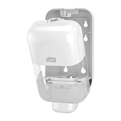 Tork Mini Soap and Sanitiser Dispenser White S5