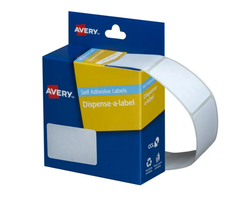Avery Rectangle Labels Disp 49x35mm White 220/Pk