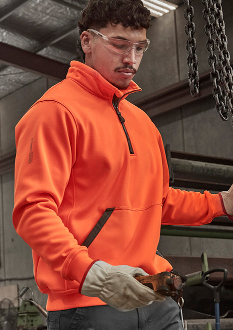 Syzmik Unisex Streetworx W/Resistant 1/4 Zip Pullover