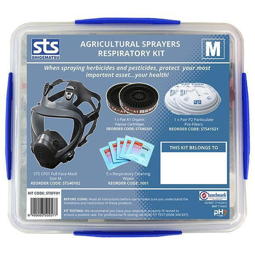 STS Full Face Mask (CF01) Spray Respiratory Starter Kit