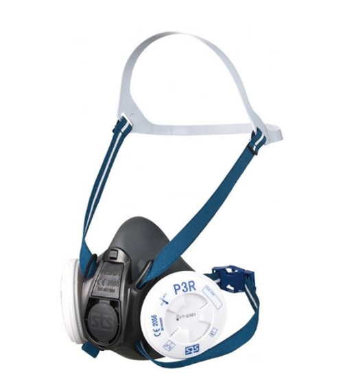 RS01 Thermoplastic Half Mask. pH7