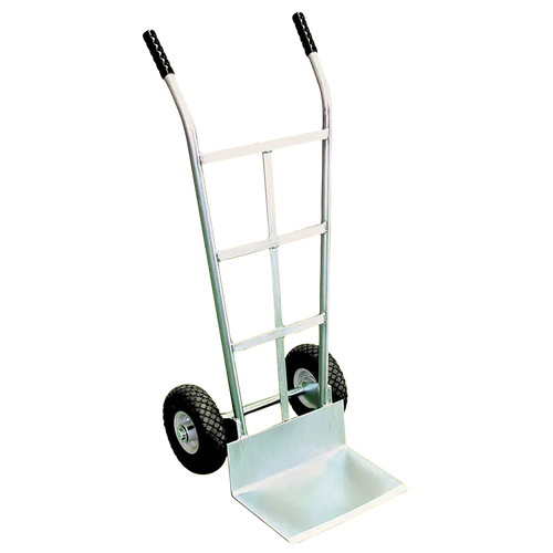 SM48 Straight Back Hand Truck - Solid Rubber Wheels - 250kg