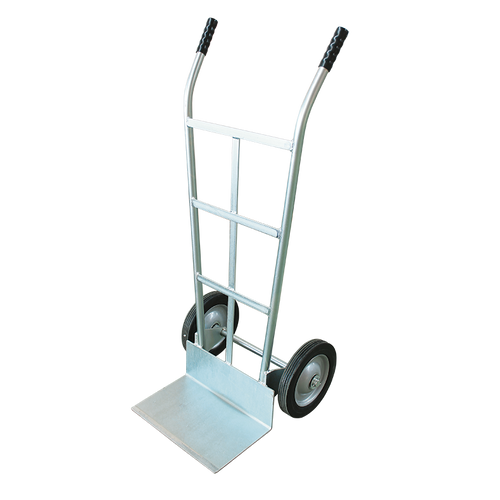 SM48 Straight Back Hand Truck - Solid Rubber Wheels - 250kg