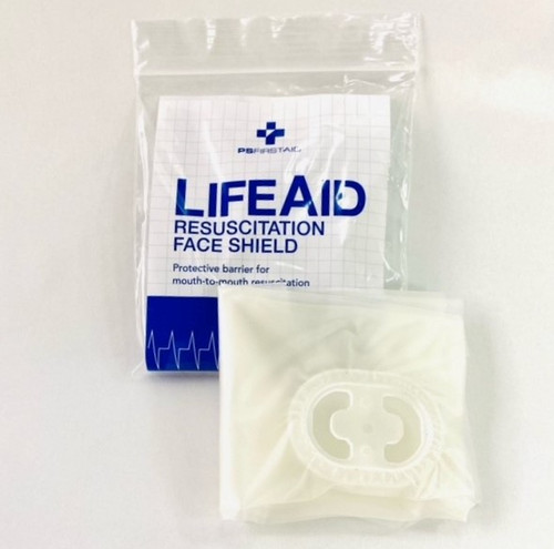PS First Aid Resuscitation Face Shield