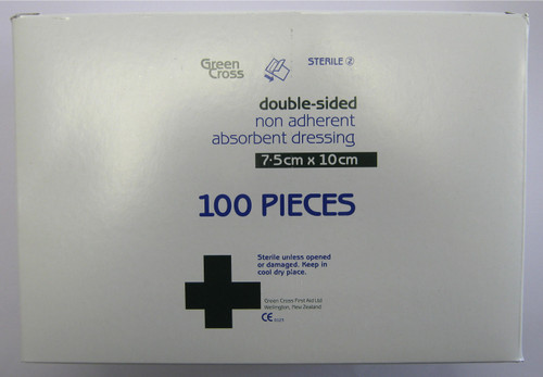 Green Cross Non-Adherent Pad