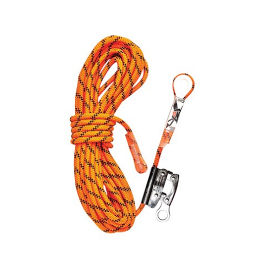 Kernmantle Rope With Thimble Eye & Rope Grab
