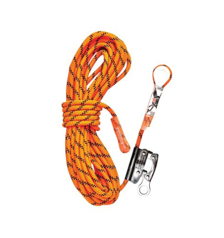 Kernmantle Rope With Thimble Eye & Rope Grab