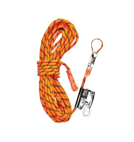 Kernmantle Rope With Thimble Eye & Rope Grab