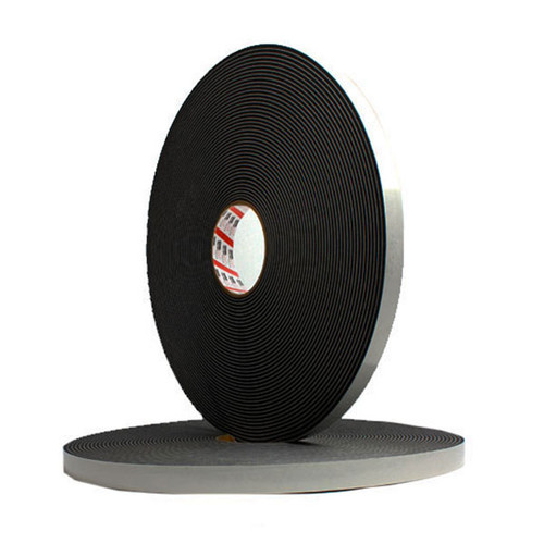 Tape PVC Foam 7706 Black 6.4mmthx10mmx15m 16/Ctn