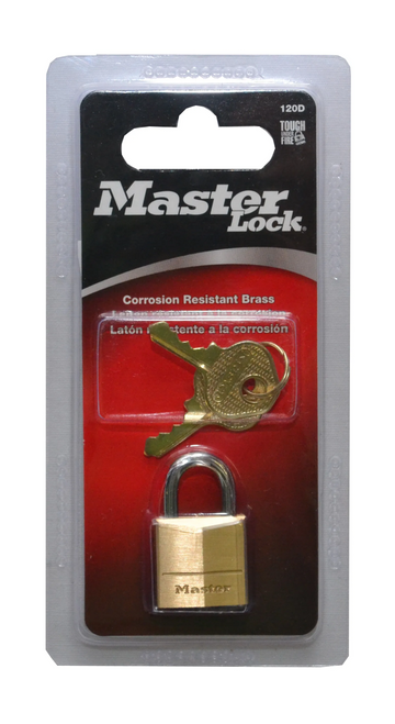 Padlock P/LOCK DIA BR 20MM 11MM Keyed Different