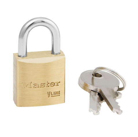 Padlock P/LOCK DIA BR 20MM 11MM Keyed Different