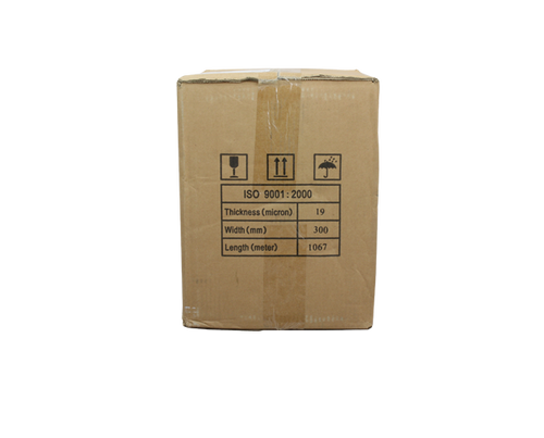 Shrink Film 19mu Clear 350mmx1067m