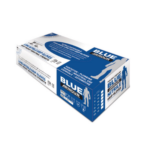 Griffins Diamond Grip Long Cuff Nitrile