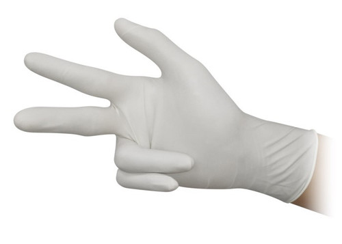 Pams Latex Powder Free Gloves - 240mm- Clear - L - 20x84/Ctn