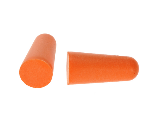 Portwest PU Foam Ear Plugs (200 pairs/box) Orange. Class 3
