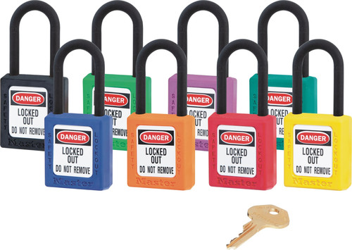MasterLock Dielectric Safety Padlock Keyed Different