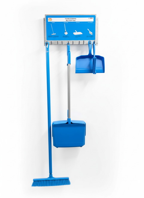 W5S Offset Stainless Steel Bracket 500mmx350mm10 Hooks