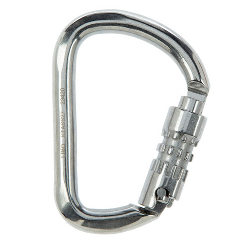 Karabiner - Triple Action Stainless Steel 27Mm KTASS27