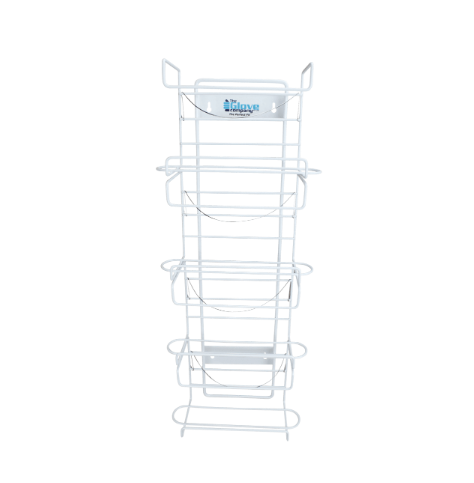 Glove Dispenser Wire 4 Tier