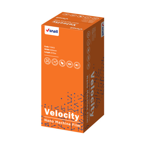 Snell Velocity Machine Wrap 15mu Clear 500mmx2170m