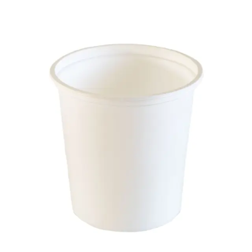Container Round 915ml White 600/Ctn