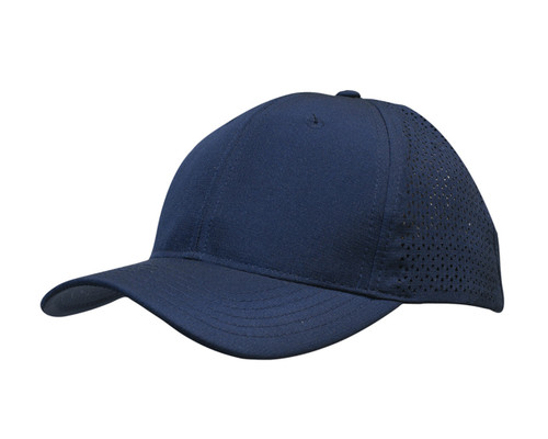Sports Ripstop Twill Black Cap 3977