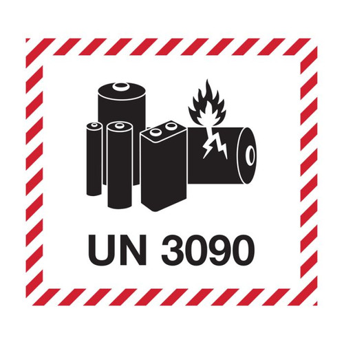 Label UN Battery Labels 3090 500/Roll