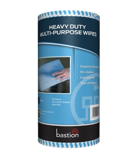 Bastion Heavy Duty Cloth Roll 4/ctn