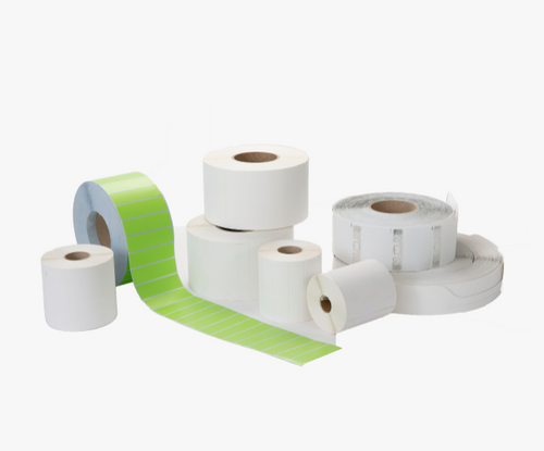 White Labels 48mmx90mm 38mm core 500/roll