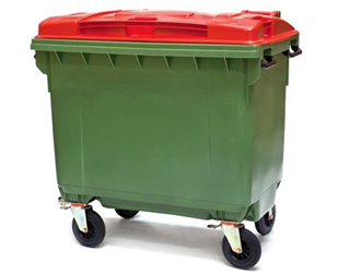 Wheely Bin 1100L Green Base
