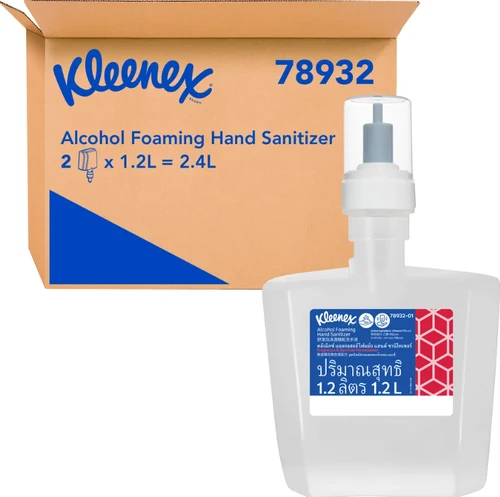 Kleenex Alcohol Foaming Hand Sanitiser 1.2L 2/ctn