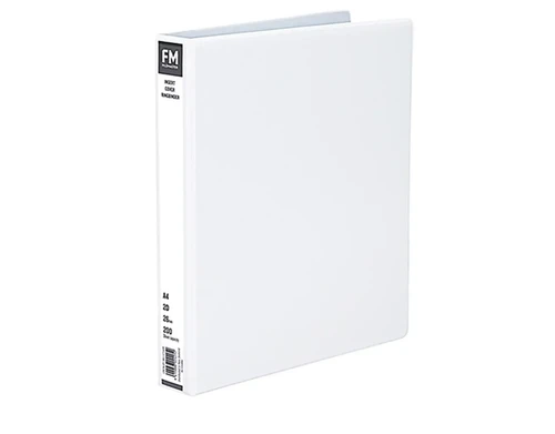 FM Insert Binder 2D A4 26mm White