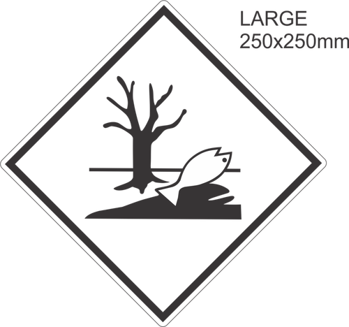 Label DG Class 9 Eco Toxic 250x250mm