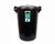 Round Rubbish Bin - Black - 70l