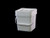 Logisticx Square Pail With Tamper Evident Lid - White - 5l