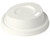 Hot Cups Lid Domed White 270ml 1000/Ctn