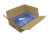 Poly Bag 25mu - Blue Tint 460x440x1000mm - 100/Ctn