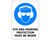 Sign ACM - Eye & Hearing Protection must be worn - 240x340mm