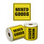 Label Mixed Content Yellow 70x50mm 500/Roll